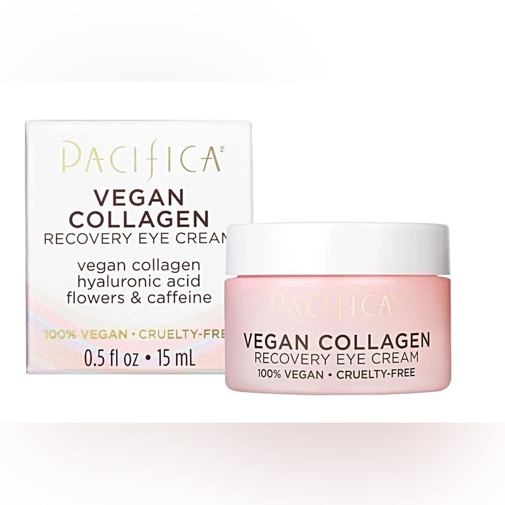 🆕 Pacifica Vegan Collagen Recovery Eye Cream - White